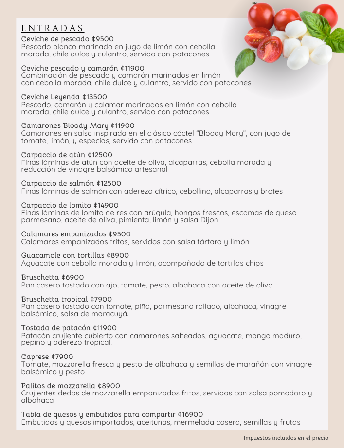 Entradas